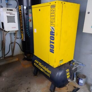 Compressor de Ar Parafuso Rotorplus 15HP MetalPlan