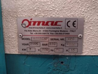 PUNCIONADEIRA IMAC HP750CNP ITALIANA