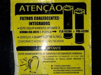 SECADOR DE AR COMPRIMITO METALPLAN AIRPOWER SEM USO