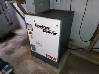 COMPRESSOR PARAFUSO GARDNER DENVER 5HP + 2 SECADORES + PULMÃO PRESSURE 500 LITROS