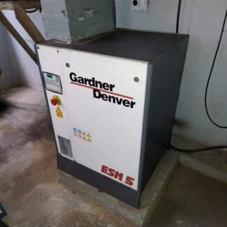COMPRESSOR PARAFUSO GARDNER DENVER 5HP + 2 SECADORES + PULMÃO PRESSURE 500 LITROS