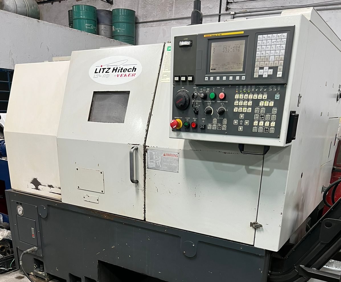 TORNO CNC VEKER LITZ HITECH LT-40 - X Maquinas Operatrizes