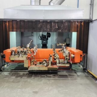 CÉLULA DE SOLDAGEM ROBOTIZADA 6 EIXOS POWERMIG PHOENIX 2000 COM ROBÔ PANASONIC